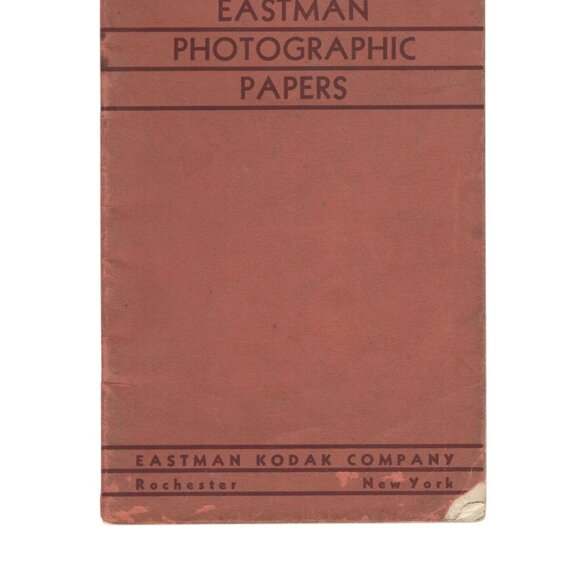 Vintage Kodak Booklet Lot of 3 Photo Finishing & Paper - Picture 3 of 6